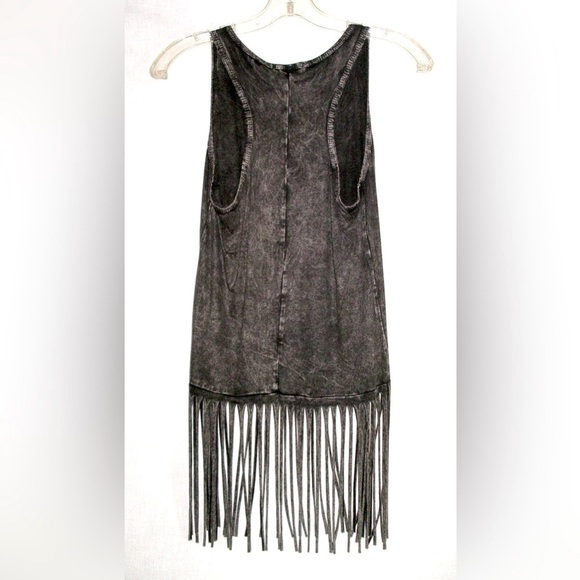 NWOT Shhh I'm Hunting Cowboys Black Distressed Western Tank Top Women's Medium M - Picture 2 of 14